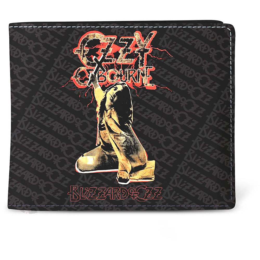 Rocksax Ozzy Osbourne - Blizzard of Oz Wallet - Black